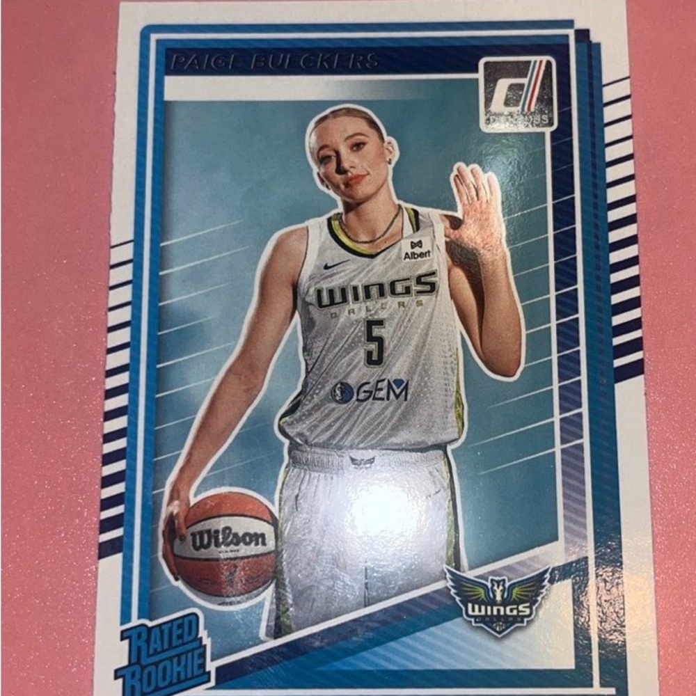 Wings Basketball Trading Card